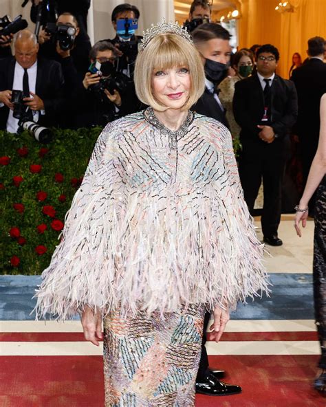 anna wintour versace|Every Met Gala Red Carpet Look Anna Wintour Has Worn Since .